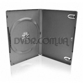 Бокс для 1-DVD диска 7мм черный глянец(100шт/ящ) - 238