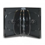Бокс DVD-10 дисков 33 мм черный (50 шт/ящ) - 1014