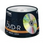TDK DVD-R 4,7Gb 16x Cake 50 pcs